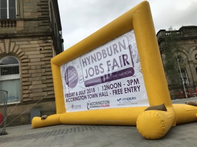 job fair with accrington & Hyndburn 